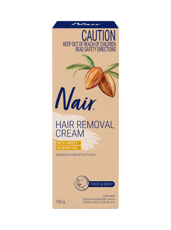 Nair Hair Removal Cream  Face & Body 150g