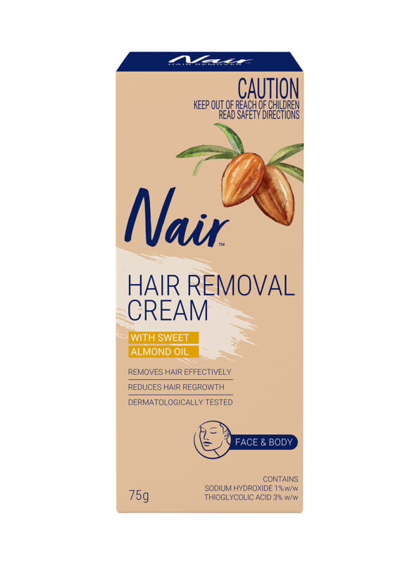 Nair Hair Removal Cream  Face & Body 75g