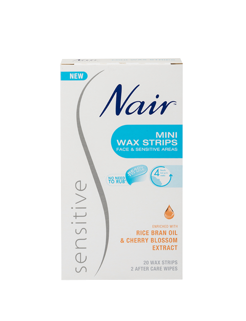 Nair Sensitive Mini Wax Strips 20 Pack Nair Australia