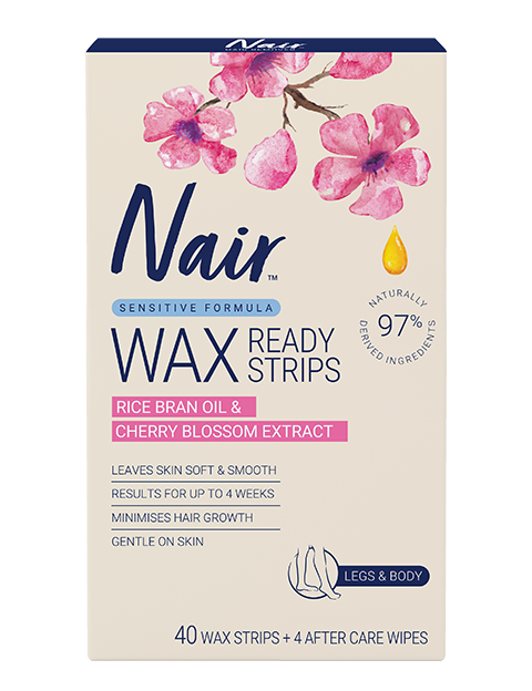Nair Sensitive Large Wax Strips 40 Value Pack Nair™ Australia