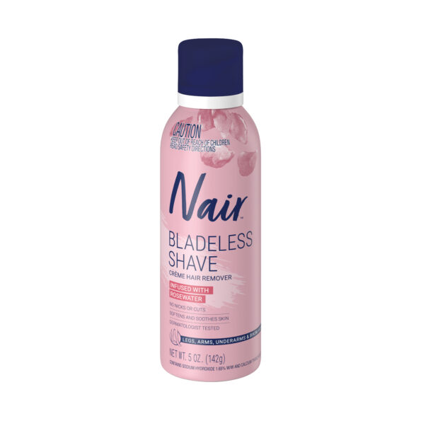 Nair Bladeless Shave Rosewater Hair Removal Cream 142g