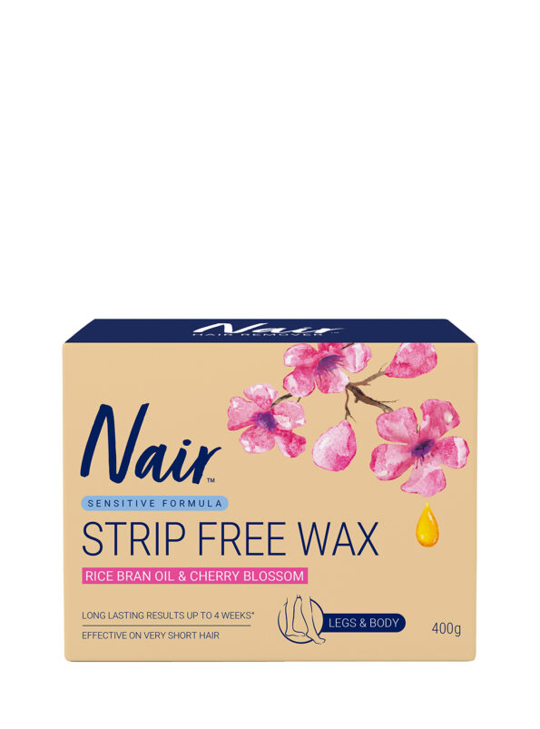 Nair Strip Free Wax Sensitive Hair Removal Liquid Wax 400g